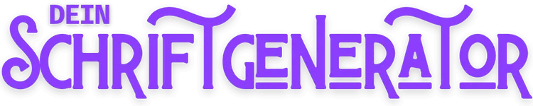 Dein Schriftgenerator